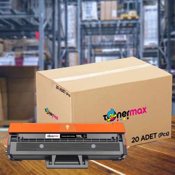 Samsung MLT-D111L Muadil Toner 20'li Paket 1 Koli / Xpress M2020 / M2022 / M2070 Yüksek Kapasiteli ürün görseli 1