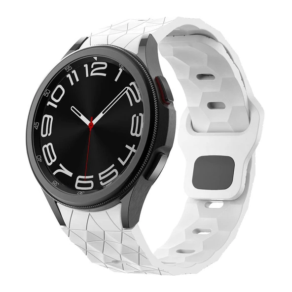 Galaxy Watch 5 40mm KRD-116 20mm Futbol Desenli Spor Tasarımlı Silikon Kordon ürün görseli 1