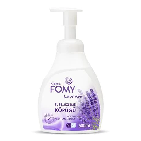 FOMY Lavanta Köpük Sabun El Yüz Vücut 500 ml ürün görseli 1
