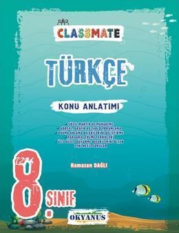 Okyanus 8. Sınıf Türkçe Classmate Konu Anlatımlı Okyanus Yayıncılık ürün görseli 1