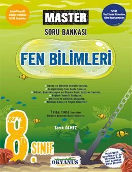 Okyanus 8. Sınıf Fen Bilimleri Master Soru Bankası Okyanus Yayınları ürün görseli 1