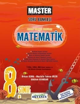 Okyanus 8. Sınıf Matematik Master Soru Bankası Okyanus Yayınları ürün görseli 1
