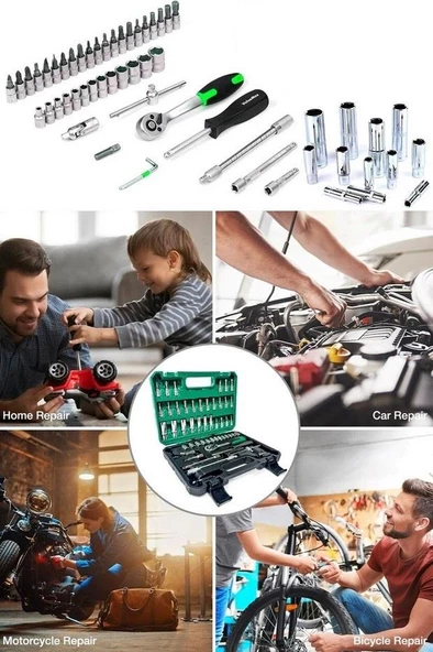 PTTAVM: Zhltools Cr-v Max Cırcırlı 53 Parça Lokma Anahtar Takımı