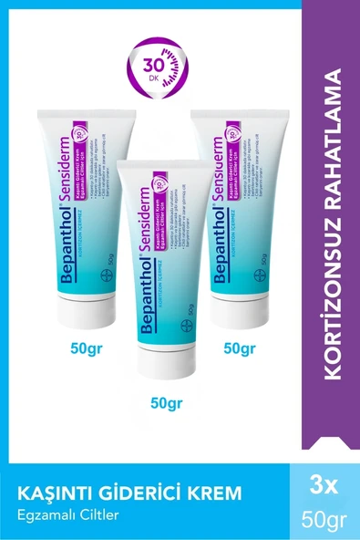 Bepanthol Sensiderm Krem 50 gr x 3 Adet ürün görseli 1