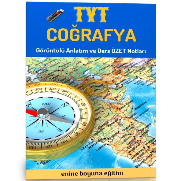 Tyt Coğrafya Görüntülü Anlatım Seti (DERS NOTLARI İLAVELİ) ürün görseli 1