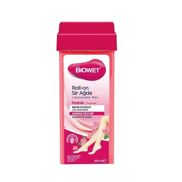 Biowet Roll On Sir Ağda Hassas Ciltler İçin Pudralı 100 ml ürün görseli 1
