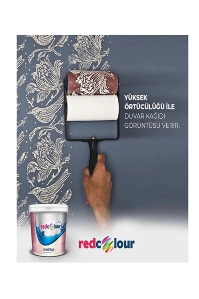 REDCOLOUR Sedef Boya Gümüş 0,75 Litre ürün görseli 1