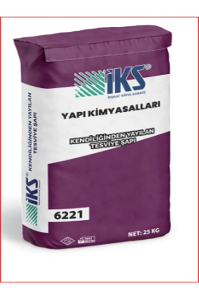 IKS KENDİLİĞİNDEN YAYILAN TESVİYE ŞAPI 25 KG ürün görseli 1