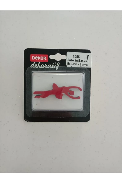 1455 Balerin Baskısı Ballerina Stamp - Resim 2