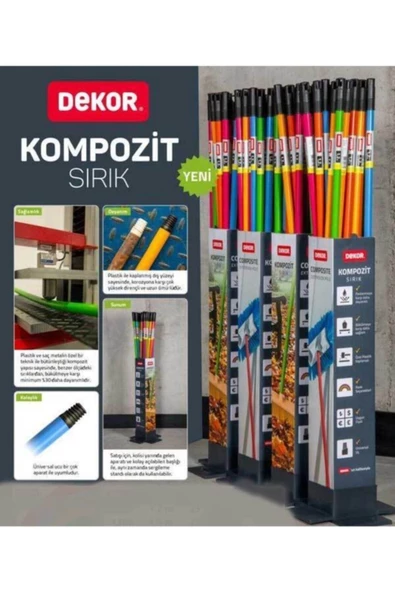 Fırça Sapı Kompozit Sırık 120 Cm ürün görseli 1
