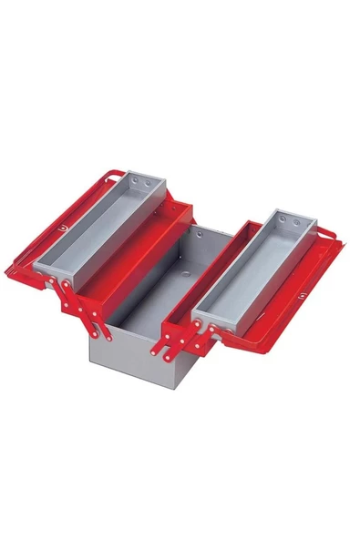 İZELTAŞ Metal Takım Çantası 5 Gözlü Uzun (BOŞ) ürün görseli 1