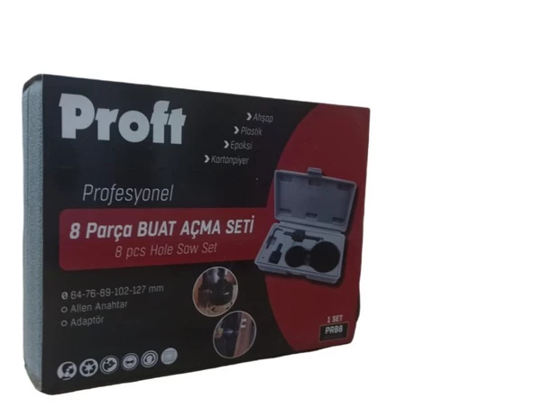 PROFT BUAT PANÇ SETİ 8Lİ - Resim 5