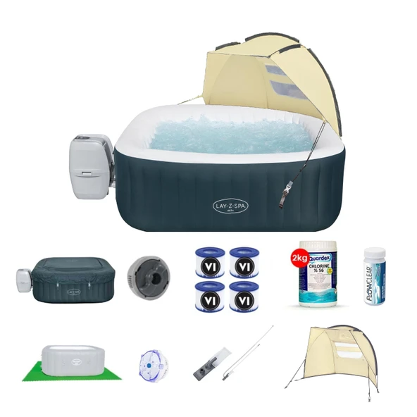 Lay z spa Deluxe Jakuzi Ibiza AirJet Set BW912 60015 ürün görseli 1