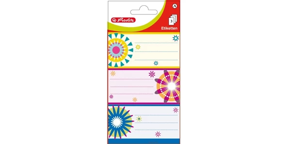 Herlitz Etiket Geometrik 2li 307 ürün görseli 1