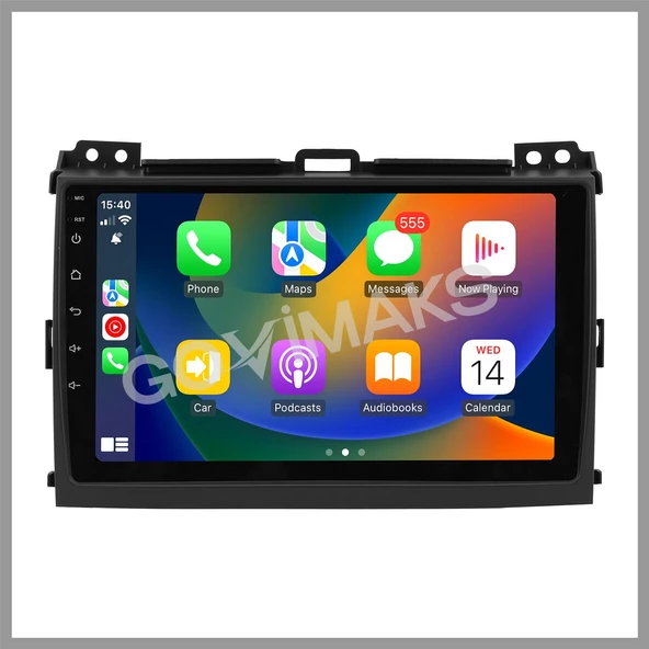 GOVİMAKS TOYOTA LAND CRUISER  2004-2009  4 GB RAM 64 GB HAFIZA ANDROID MULTIMEDIA TEYP ürün görseli 1