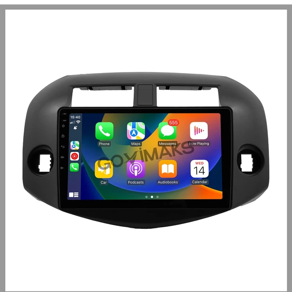 TOYOTA RAV 4 2007-2012 UYUMLU 6 GB RAM 128 GB HAFIZA ANDROID MULTIMEDIA TEYP ürün görseli 1
