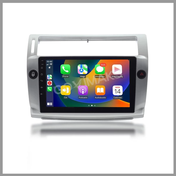 CITROEN C4 2005-2010 UYUMLU GRI 4 GB RAM 64GB HAFIZA ANDROID MULTIMEDIA TEYP ürün görseli 1