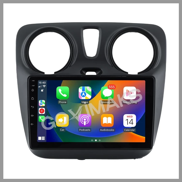 DACIA DOKKER 2013-2021 UYUMLU 8 GB RAM 128 GB HAFIZA ANDROID MULTIMEDIA TEYP ürün görseli 1