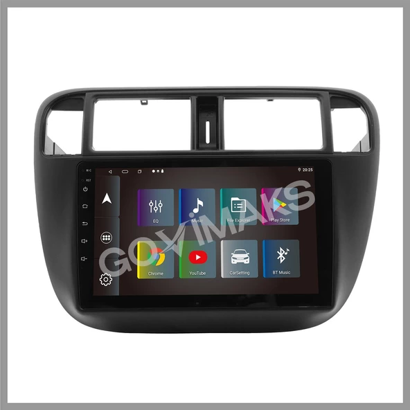 GOVİMAKS HONDA IES 1996-2001 2 GB RAM 32 GB HAFIZA ANDROID MULTIMEDIA TEYP ürün görseli 1