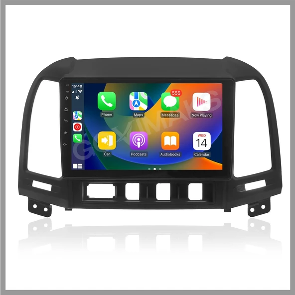 HYUNDAİ SANTA FE 2006-2012 UYUMLU 4 GB RAM 64 GB HAFIZA ANDROID MULTIMEDIA TEYP ürün görseli 1