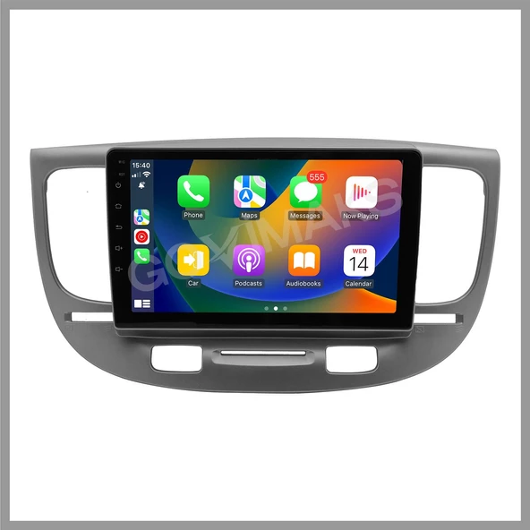 KIA RİO 2005-2011 UYUMLU 6 GB RAM 128 GB HAFIZA ANDROID MULTIMEDIA TEYP ürün görseli 1