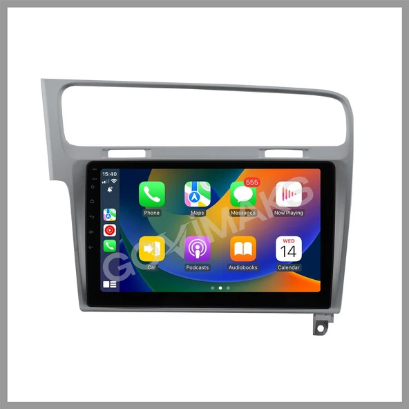 VOLKSWAGEN GOLF 7 UYUMLU GRİ 6 GB RAM 128 GB HAFIZA ANDROID MULTIMEDIA TEYP ürün görseli 1