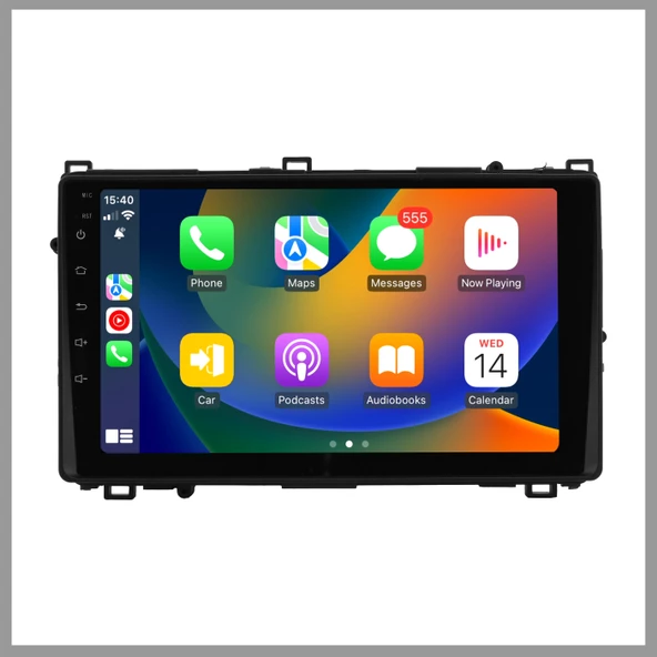 TOYOTA COROLLA 2017-2019 UYUMLU 2 GB RAM 32 GB HAFIZA ANDROID MULTIMEDIA TEYP ürün görseli 1