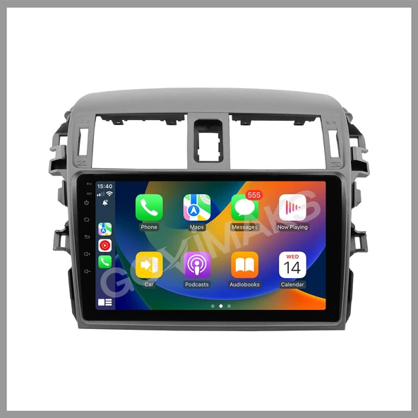TOYOTA COROLLA 2007-2012 UYUMLU 2 GB RAM 32 HAFIZA ANDROID MULTIMEDIA TEYP ürün görseli 1