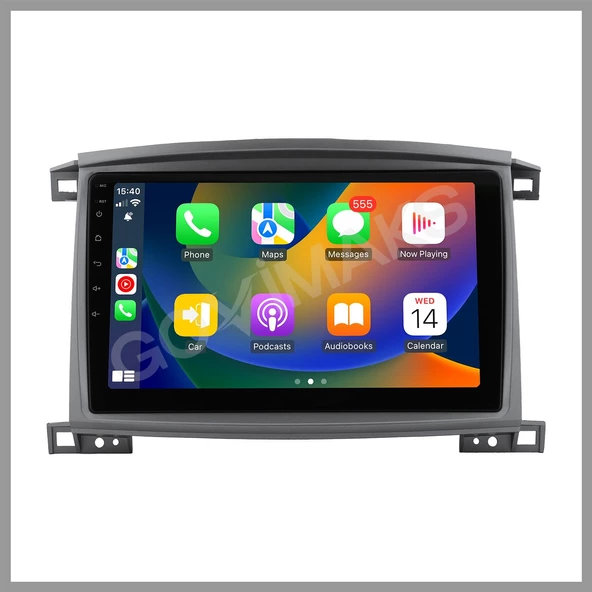TOYOTA LAND CRUISER 2003-2006 UYUMLU 2 GB RAM 32 GB HAFIZA ANDROID MULTIMEDIA TEYP ürün görseli 1