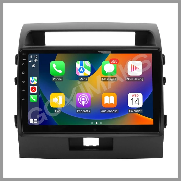 TOYOTA LAND CRUISER 2007-2015 UYUMLU 2 GB RAM 32 GB HAFIZA ANDROID MULTIMEDIA TEYP ürün görseli 1