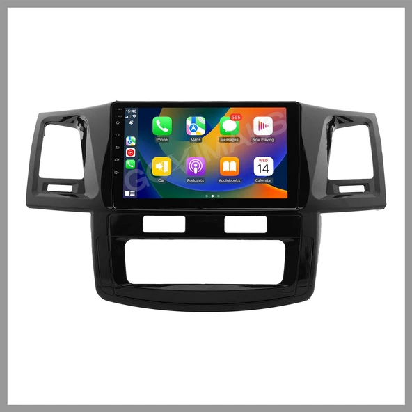 TOYOTA HILUX 2006-2015 DIJITAL UYUMLU 2 GB RAM 32 GB HAFIZA ANDROID MULTIMEDIA TEYP ürün görseli 1