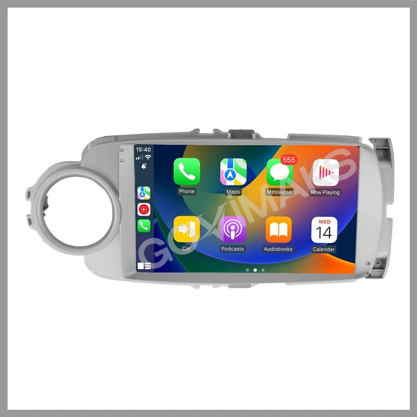 TOYOTA YARIS 2012-2019 UYUMLU GRİ 4 GB RAM 64 GB HAFIZA ANDROID MULTIMEDIA TEYP ürün görseli 1
