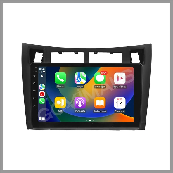 TOYOTA YARIS 2006-2011 UYUMLU 4 GB RAM 64 HAFIZA ANDROID MULTIMEDIA TEYP ürün görseli 1