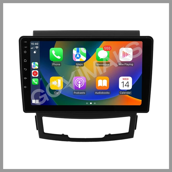 SSANGYONG KORANDO 2010-2013 UYUMLU 2 GB RAM 32 GB HAFIZA ANDROID MULTIMEDIA TEYP ürün görseli 1