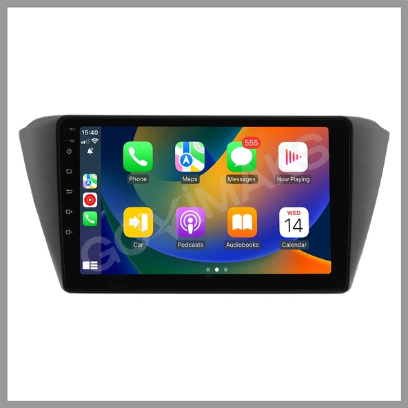SKODA FABİA 2015-2021 UYUMLU 2 GB RAM 32 GB HAFIZA ANDROID MULTIMEDIA TEYP ürün görseli 1