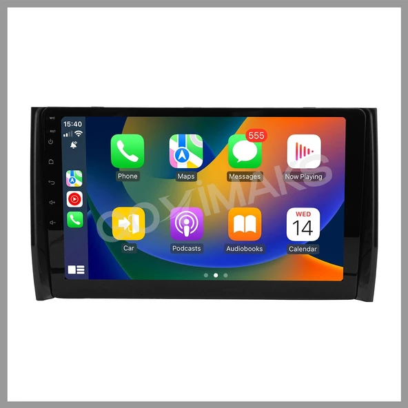 SKODA KODIAQ 2017-2019 UYUMLU 2 GB RAM 32 GB HAFIZA ANDROID MULTIMEDIA TEYP ürün görseli 1
