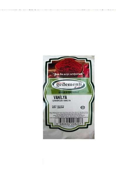 VANİLYA 200 GR ürün görseli 1