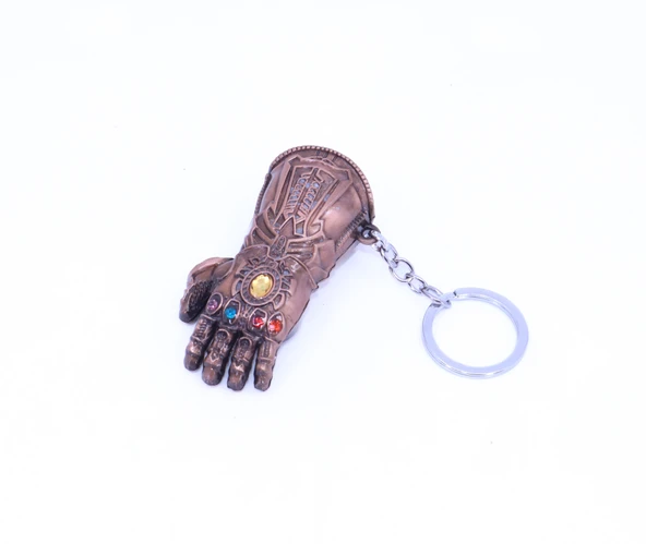 Avengers Thanos'un Eli Metal Açacak/Anahtarlık - Bakır ürün görseli 1