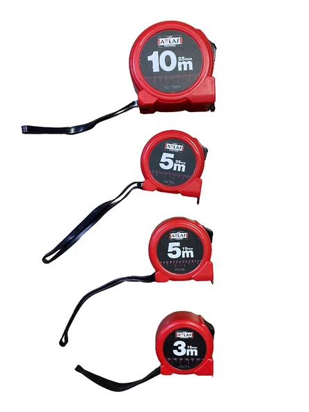 Attlas Şerit Metre 10MT*25MM ASM1025 - Resim 3