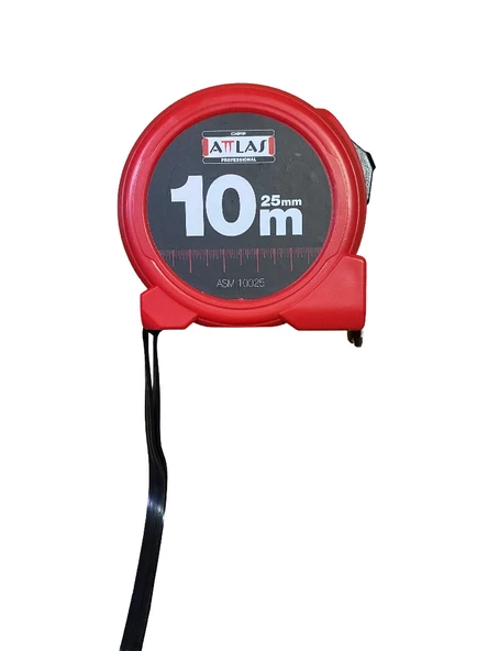 Attlas Şerit Metre 10MT*25MM ASM1025 ürün görseli 1