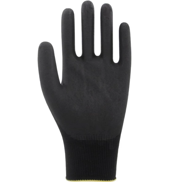 Beybi TOUCH PU Poliüretan Kaplı Polyester Eldiven NO:8 (1 ÇİFT) - Resim 3