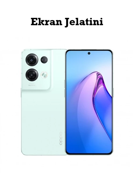 Oppo Reno 8 Pro Uyumlu Ön Body Şeffaf Ultra Ekran Koruyucu Nano Jelatin ürün görseli 1