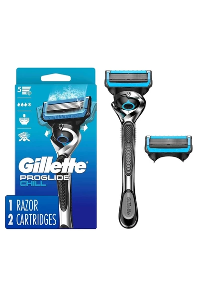 Gillette Fusion 5 Flexball Proshield Tıraş Makinesi + 2 Up ürün görseli 1