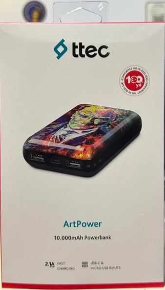 TTEC 100.YIL POWERBANK ürün görseli 1