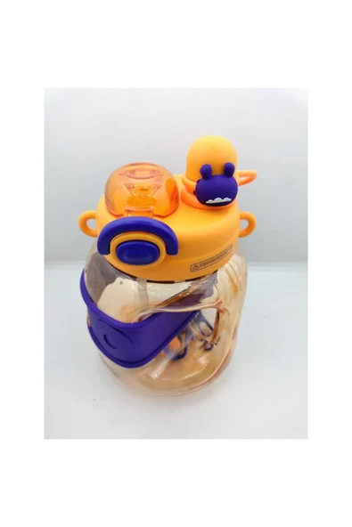 Vagonlife 1000ml Pipetli Policarbon Matara Turuncu / 6278 ürün görseli 1