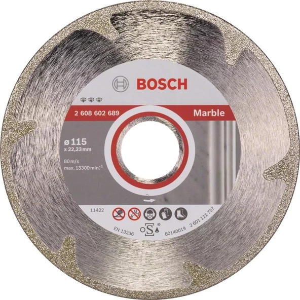 Bosch Mermer Elmas Kesme Diski 115mm ürün görseli 1