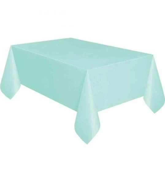 Düz Makaron Yeşil Masa Örtüsü 120x180 cm ürün görseli 1