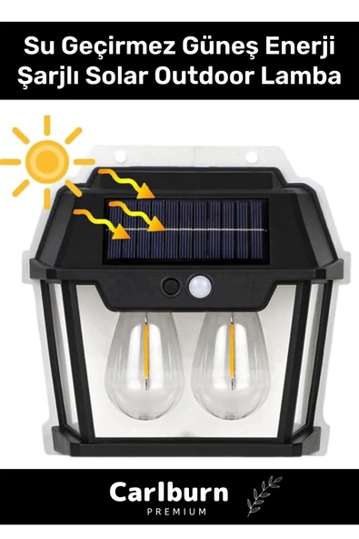 Özel Üretim Su Geçirmez Güneş Enerji Şarjlı Duvara Monte Dış Cephe Uygun Solar Outdoor Lamba ürün görseli 1