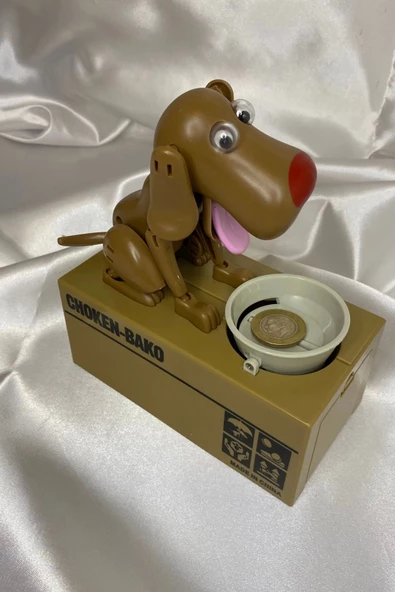 Kumbara Para Yiyen Köpek - Resim 5
