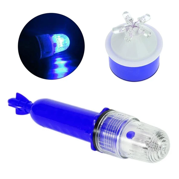 POWERMASTER 5 LEDLİ TEK RENK BALIKÇI FENERİ DOMUZ KOVUCU (2XD PİLLE ÇALIŞIR) ürün görseli 1